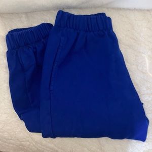 royal blue joggers